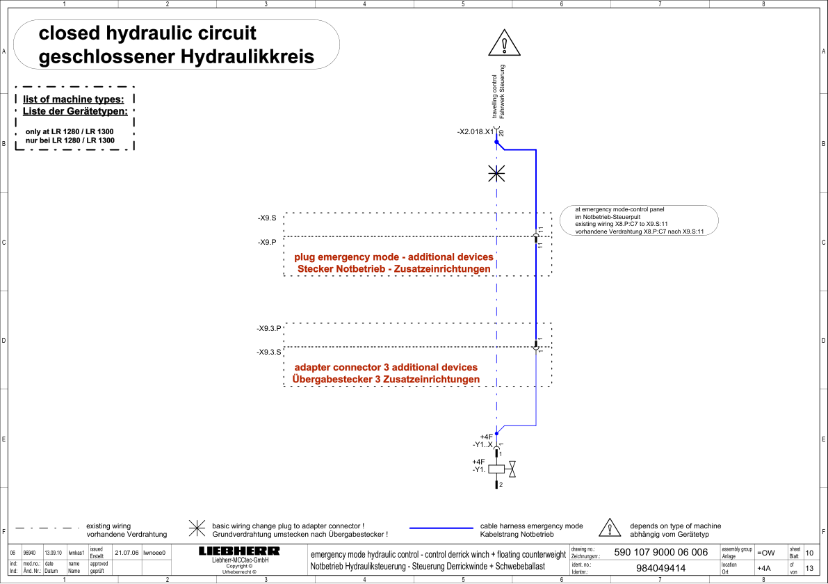 Liebherr HS 885 HD Crane Service Training Manual SN 187528 - Image 10
