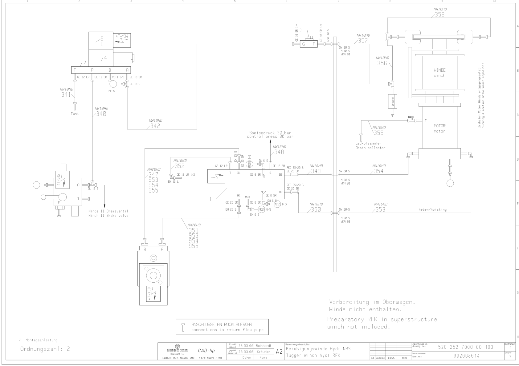 Liebherr HS 885 HD Crane Service Training Manual SN 187528 - Image 11