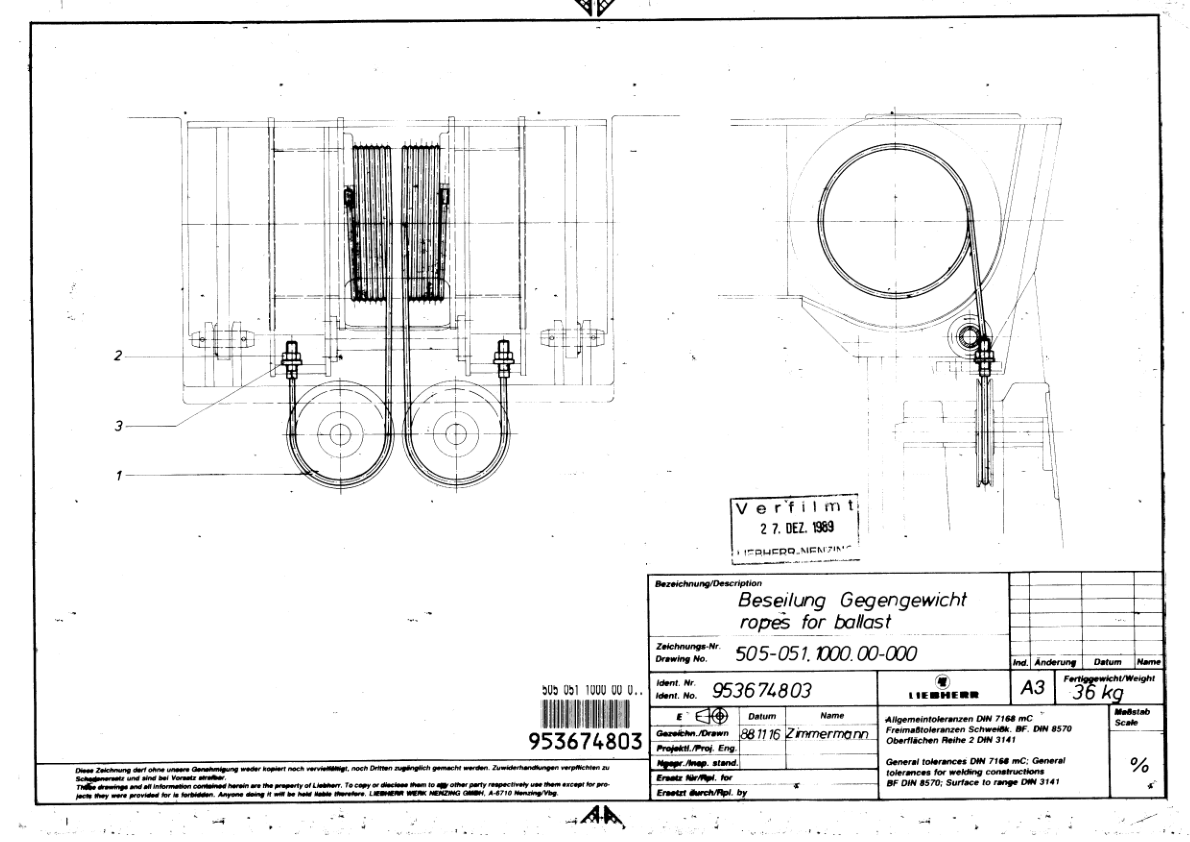 Liebherr HS 885 HD Crane Service Training Manual SN 187528 - Image 9