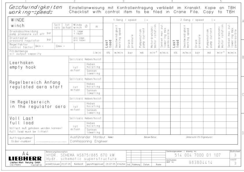 Liebherr HS 885 HD Crane Service Training Manual SN 187528 - Image 4