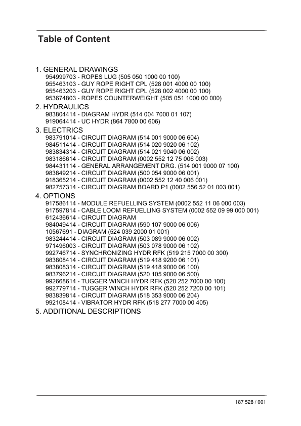 Liebherr HS 885 HD Crane Service Training Manual SN 187528 - Image 5