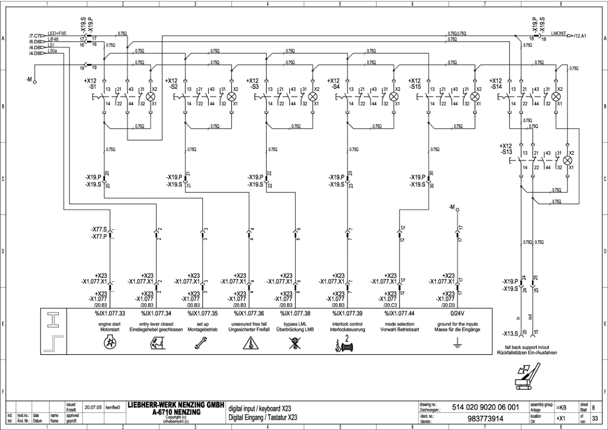 Liebherr HS 885HD Crane Service Training Manual SN 187360 - Image 10
