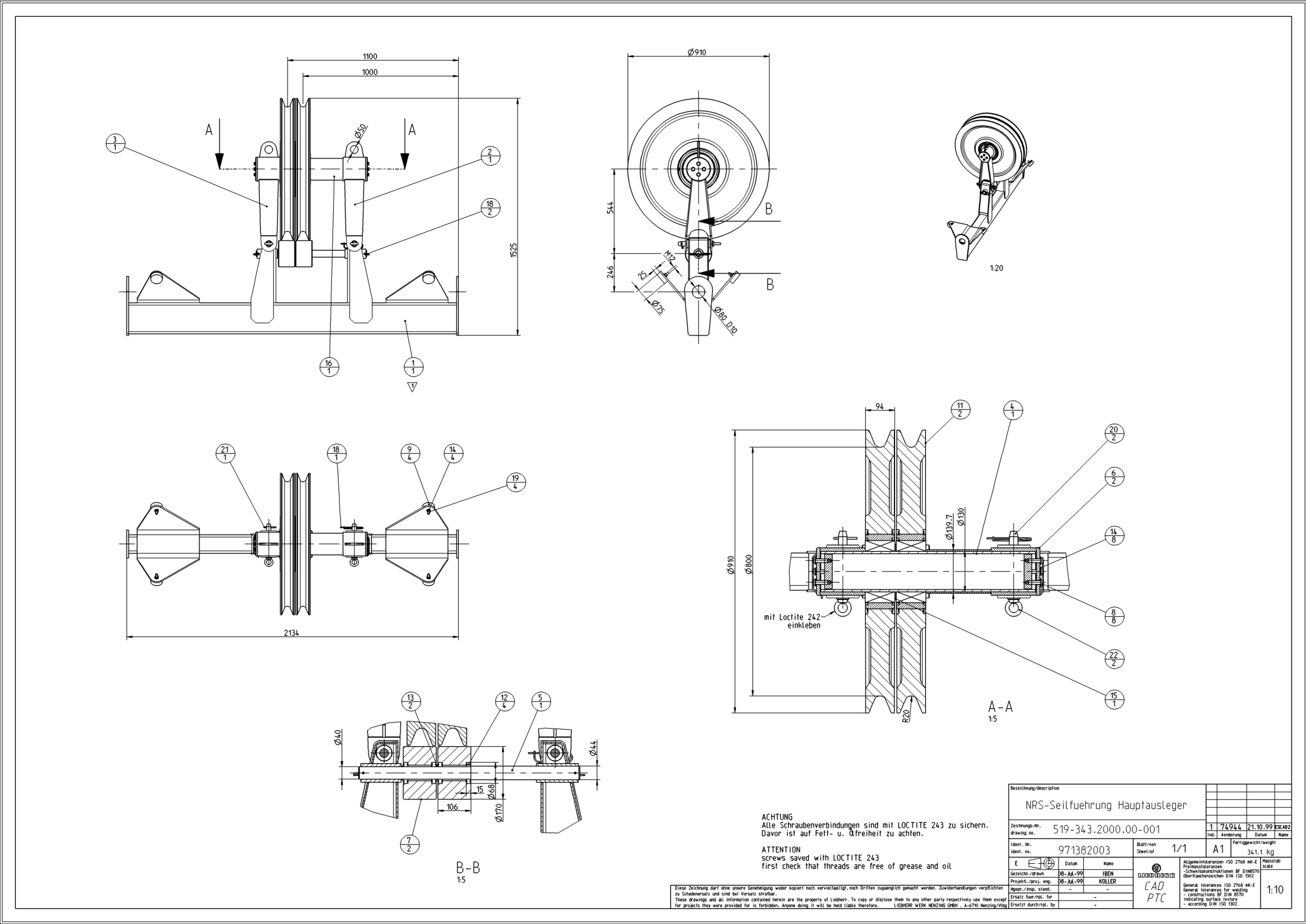 Liebherr HS 895 HD Crane Service Training Manual SN 188154 - Image 3
