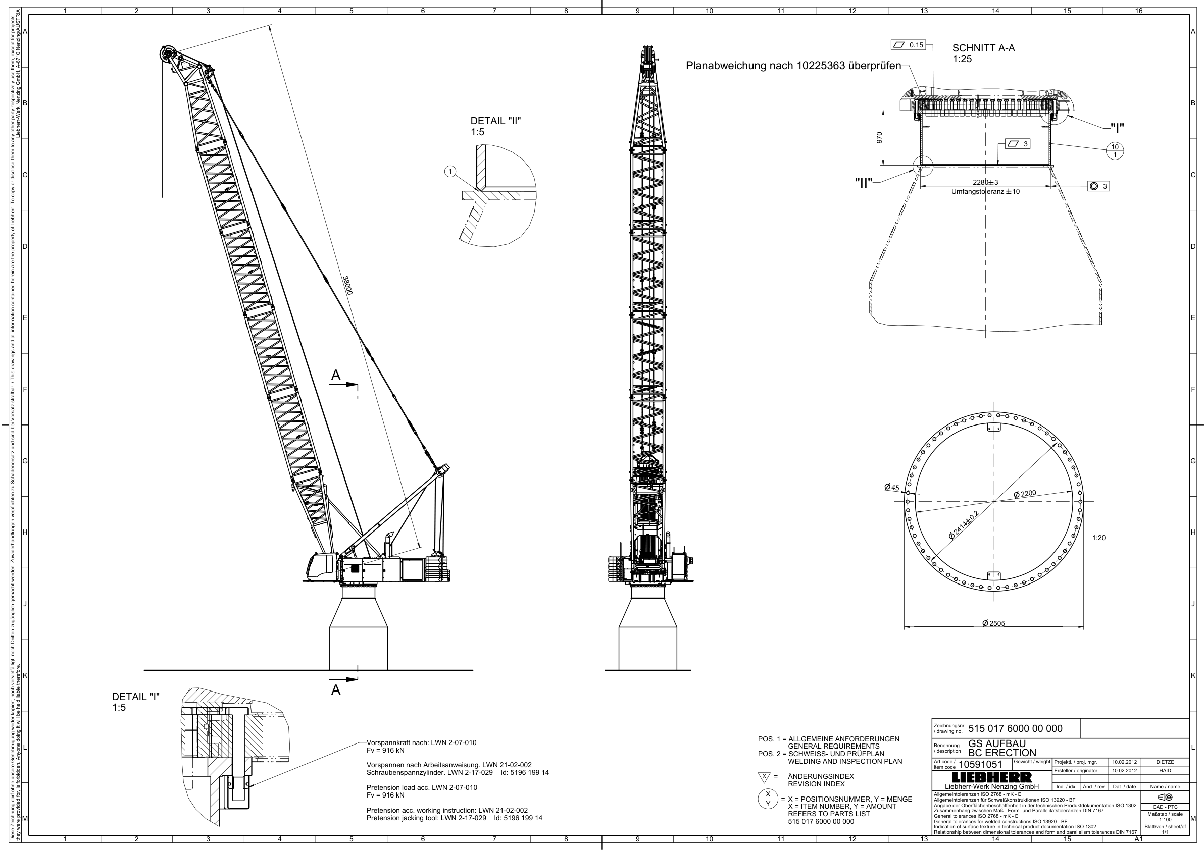 Liebherr HS 895 HD Crane Service Training Manual SN 188154 - Image 4