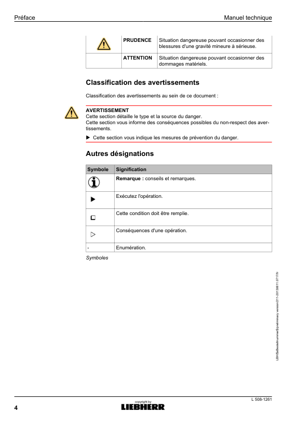 Liebherr L508 1261 Wheel Loader Service Training Manual FR - Image 7