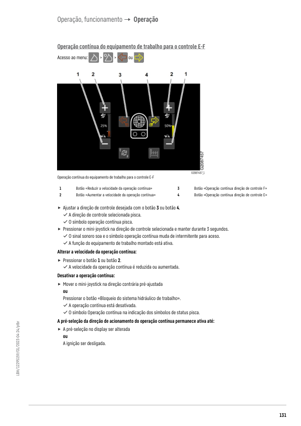 Liebherr L580 G5.1 D 2057 Wheel Loader Operators Manual SN 75517 PT - Image 12