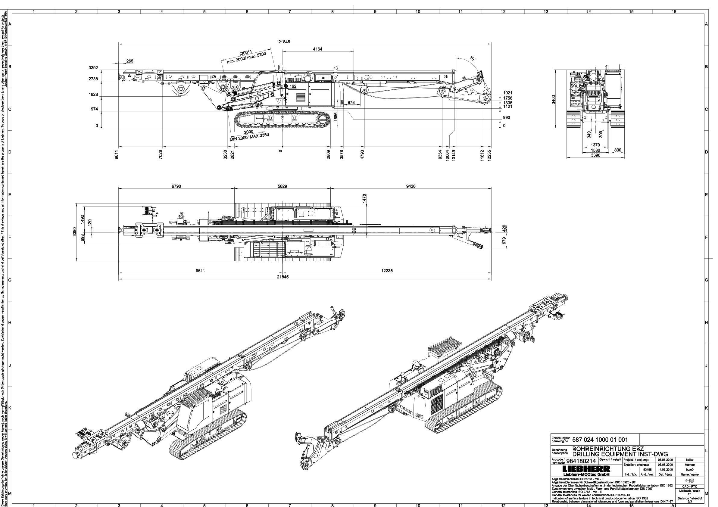 Liebherr LB 24 Drill Machines Service Training Manual SN 115301 - Image 7