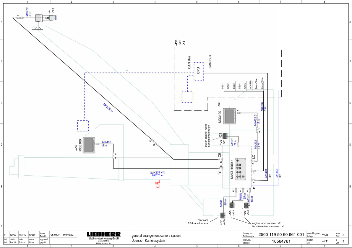 Liebherr LBS 600 Crane Service Training Manual SN 141194 - Image 13