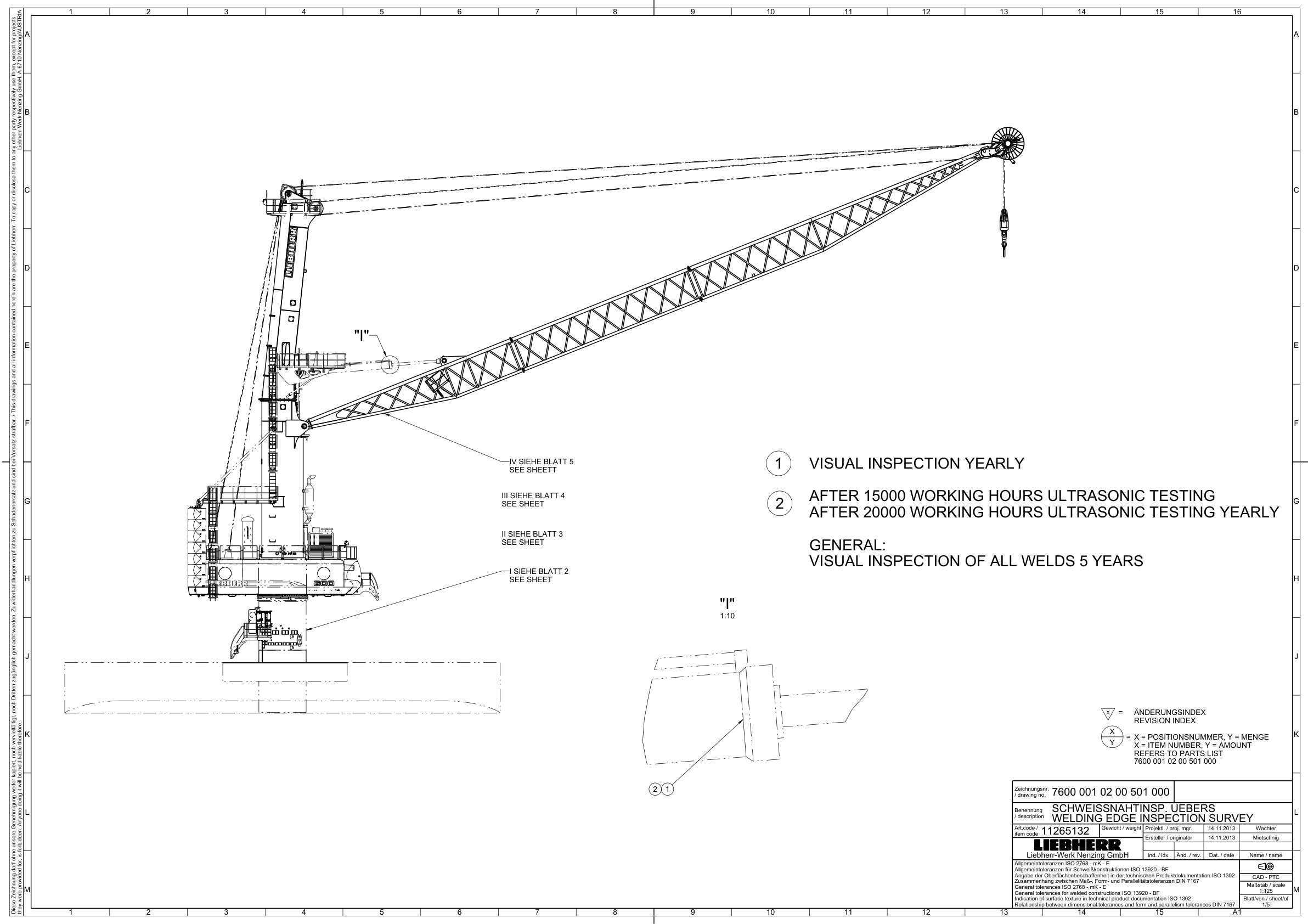 Liebherr LBS 600 Crane Service Training Manual SN 141194 - Image 8