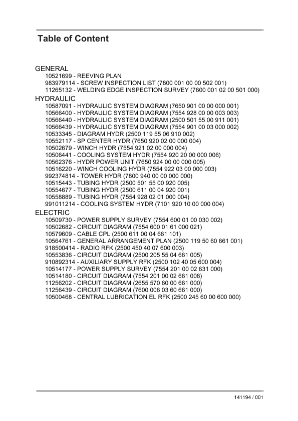 Liebherr LBS 600 Crane Service Training Manual SN 141194 - Image 5