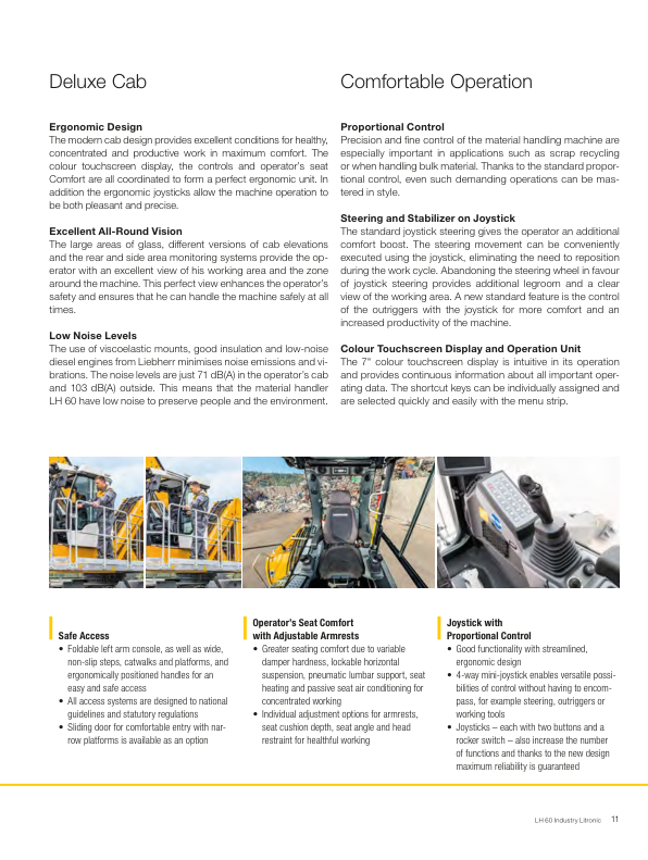 Liebherr LH 60M Litronic 1217 Material Handler Operators Manual SN 71365 ES - Image 16