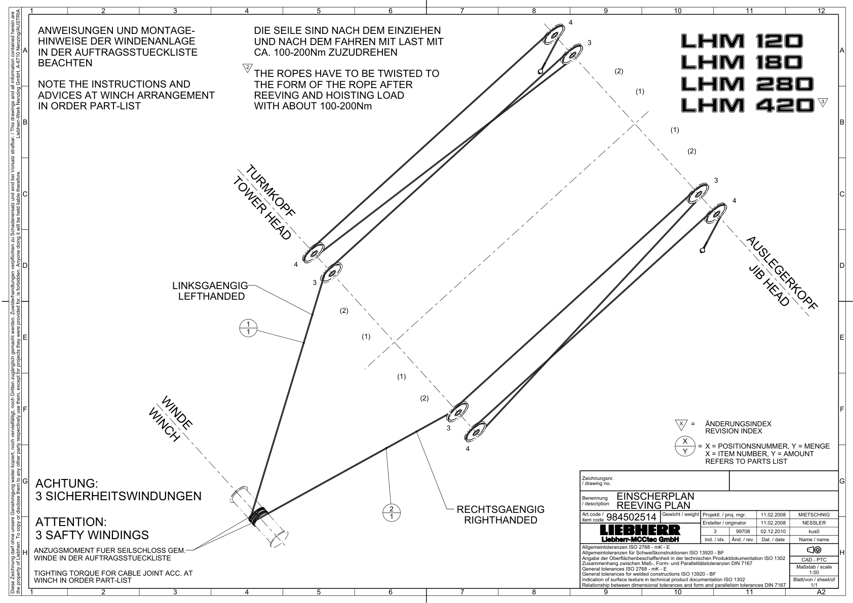 Liebherr LHM 280 Crane Service Training Manual SN 141128 - Image 5