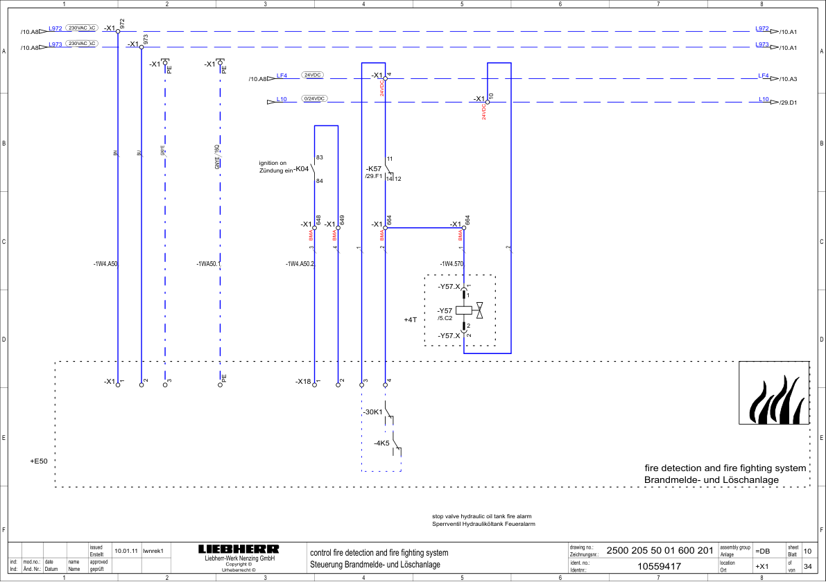 Liebherr LHM 280 Crane Service Training Manual SN 141128 - Image 13