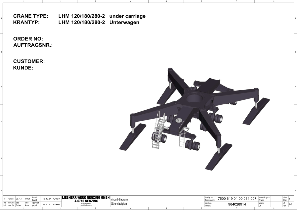 Liebherr LHM 280 Crane Service Training Manual SN 141128 - Image 14