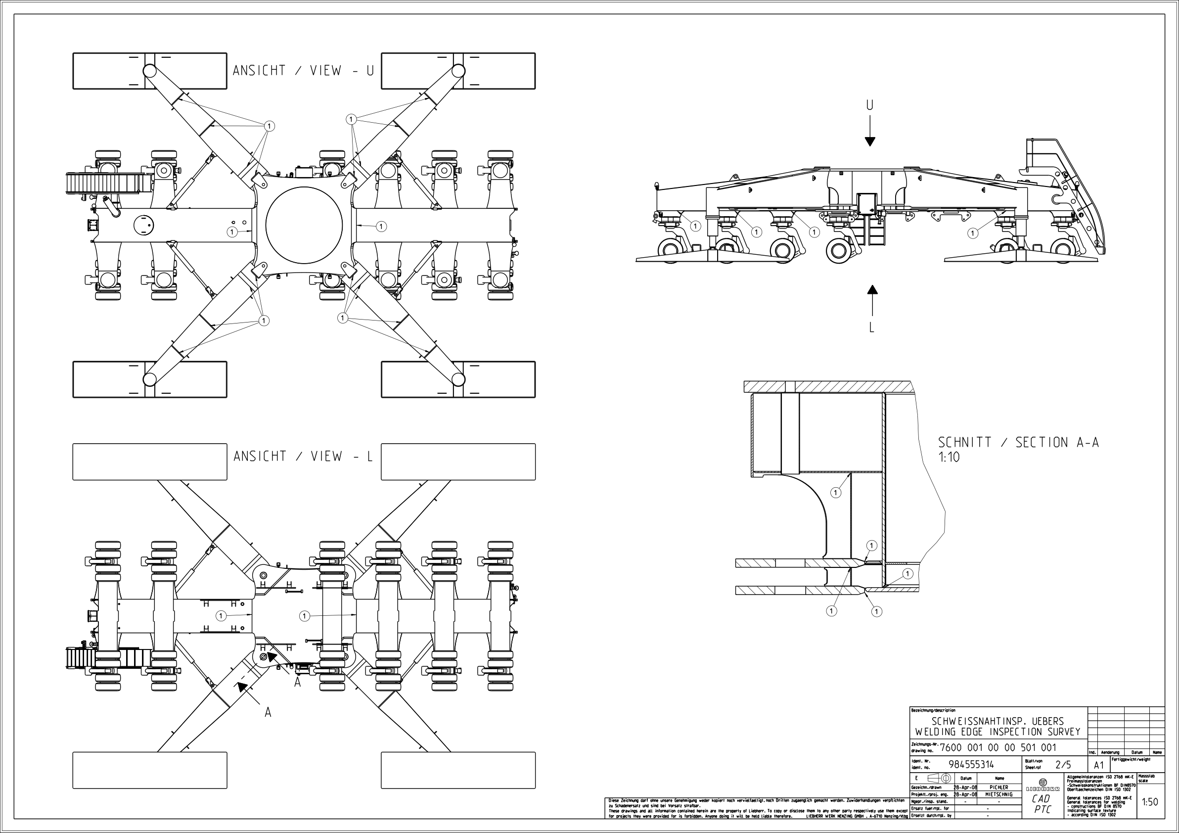 Liebherr LHM 280 Crane Service Training Manual SN 141128 - Image 8