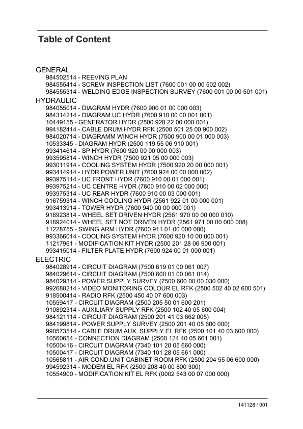 Liebherr LHM 280 Crane Service Training Manual SN 141128 - Image 4