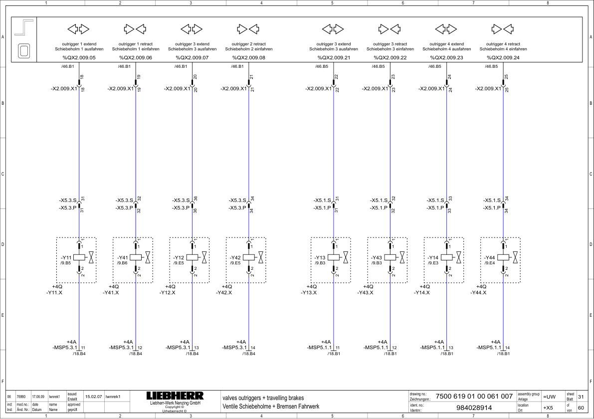 Liebherr LHM 280 Crane Service Training Manual SN 141128 - Image 15