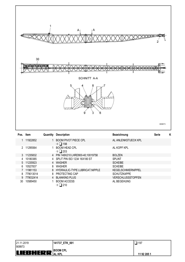 Liebherr LHM 420 Crane Parts Catalog SN 141737 - Image 10