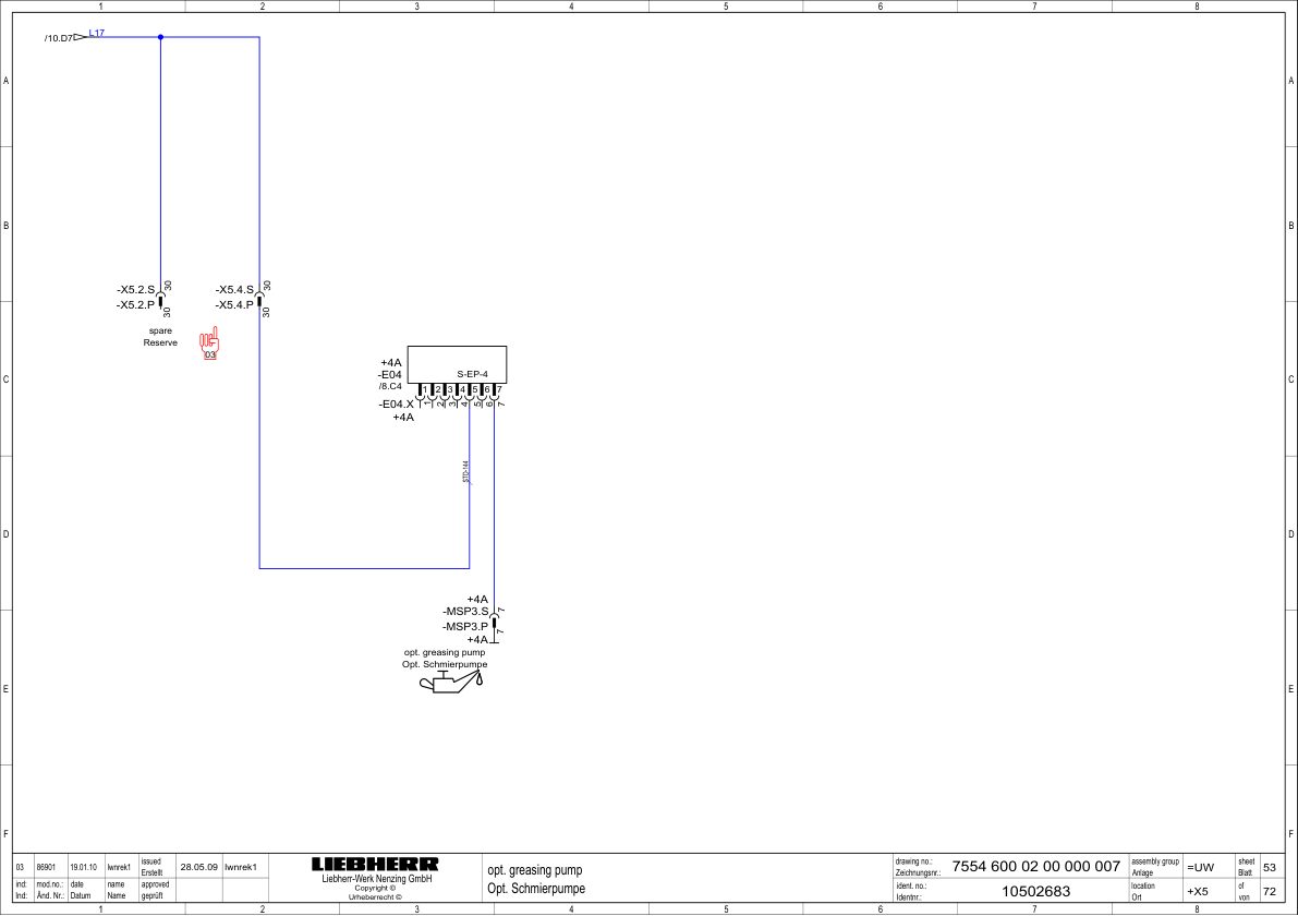 Liebherr LHM 420 Crane Service Training Manual SN 141047 - Image 17