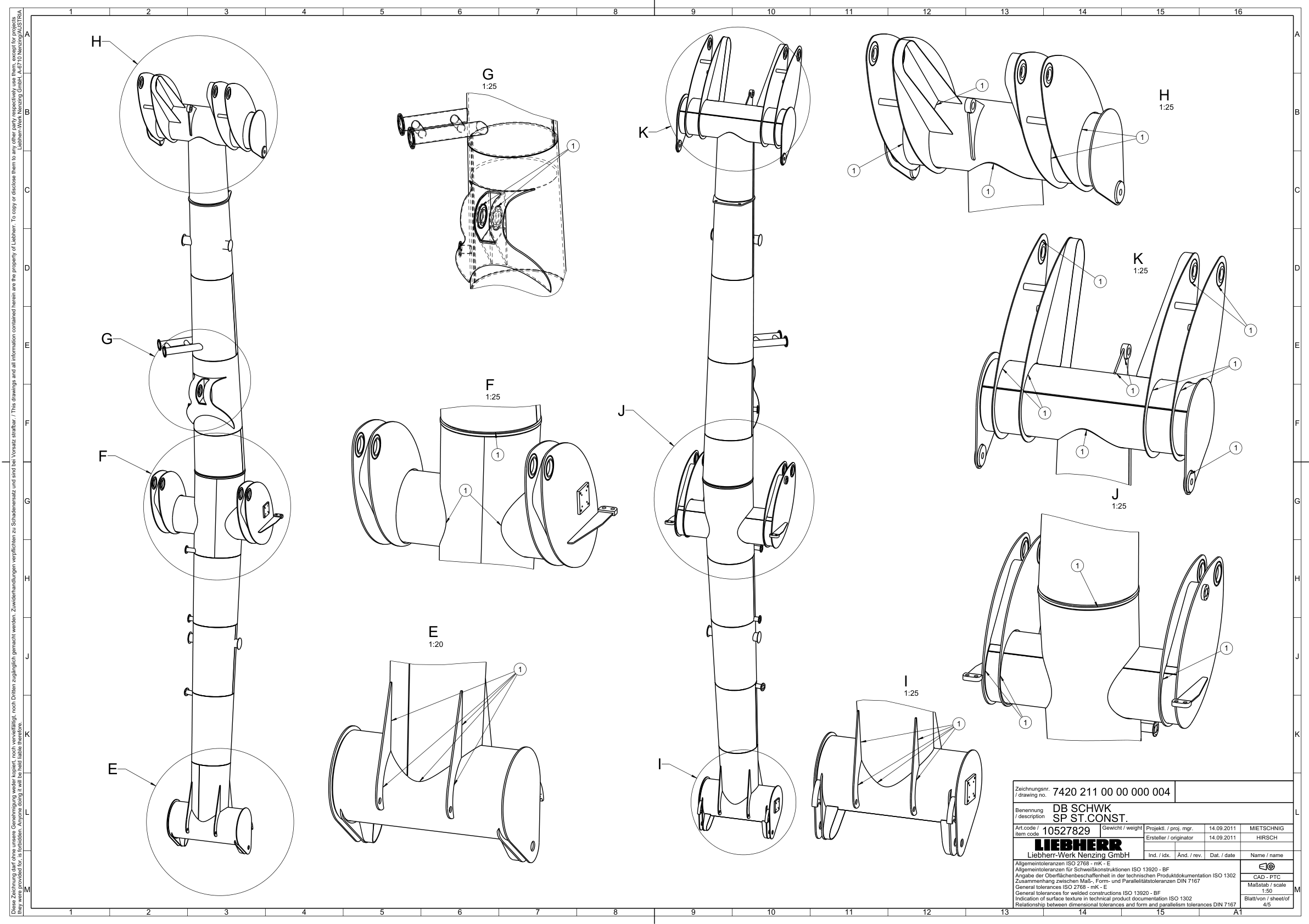 Liebherr LHM 420 Crane Service Training Manual SN 141047 - Image 10