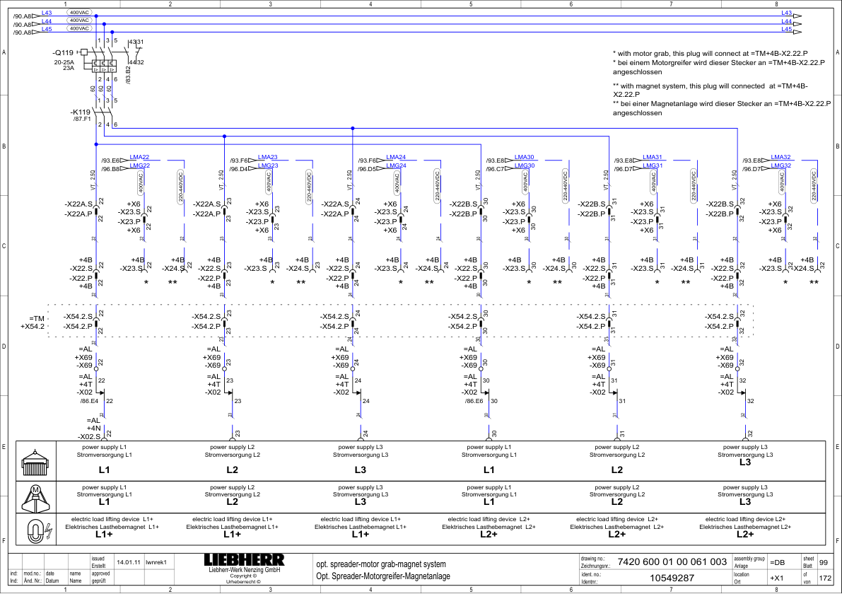 Liebherr LHM 420 Crane Service Training Manual SN 141047 - Image 13