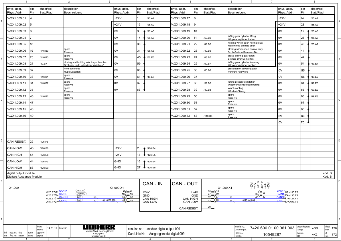 Liebherr LHM 420 Crane Service Training Manual SN 141047 - Image 14