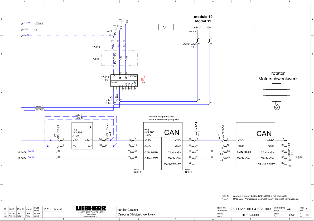 Liebherr LHM 420 Crane Service Training Manual SN 141118 - Image 14