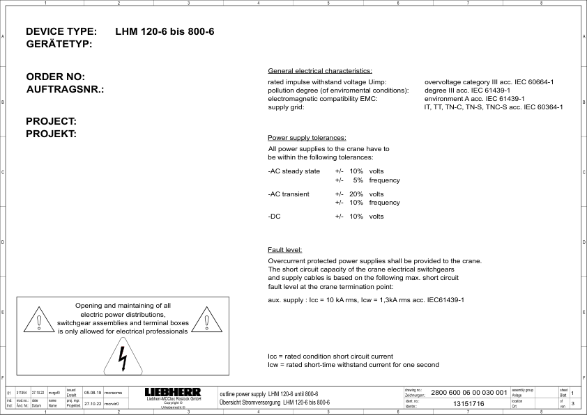 Liebherr LHM 420 HM 3513.03.06 Crane Service Training Manual SN 141892 - Image 6