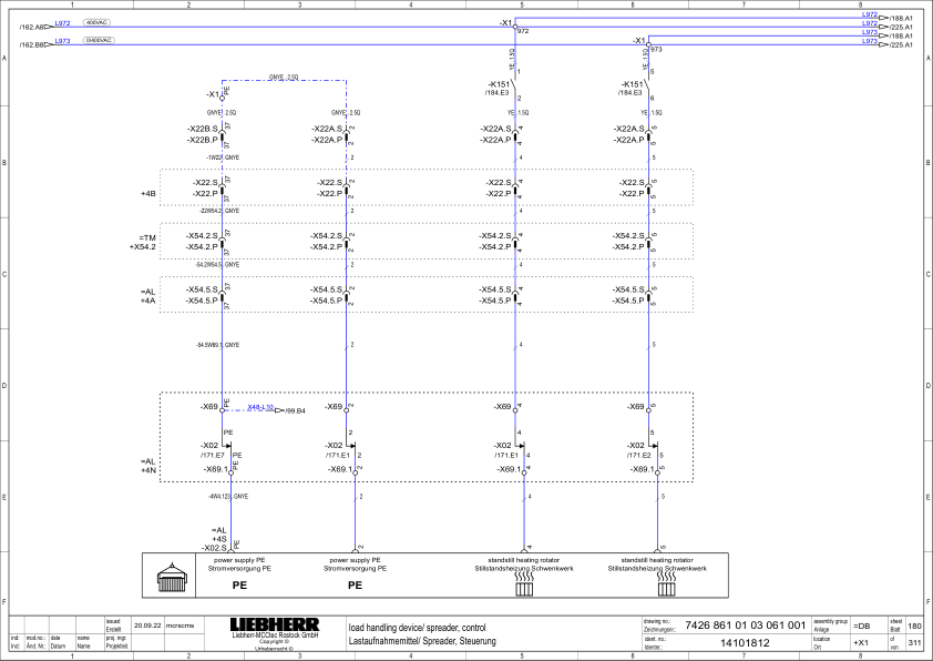 Liebherr LHM 420 HM 3513.03.06 Crane Service Training Manual SN 141892 - Image 12