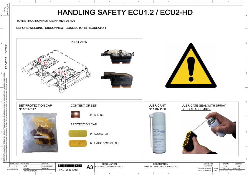 Liebherr LHM 420 HM 3513.03.06 Crane Service Training Manual SN 141892 - Image 3