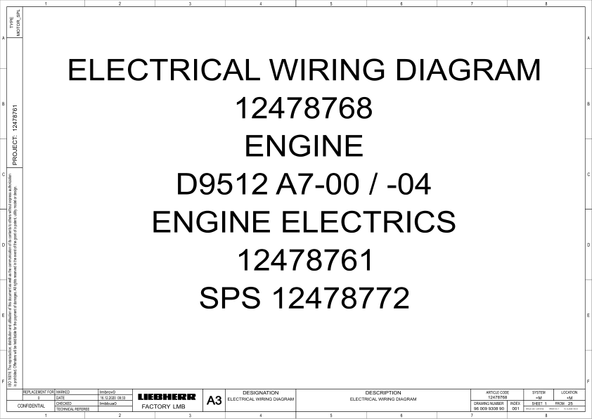 Liebherr LHM 420 HM 3513.03.06 Crane Service Training Manual SN 141892 - Image 8
