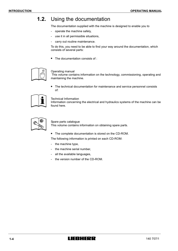 Liebherr LHM 500 Crane Operators Manual SN 140707 - Image 3