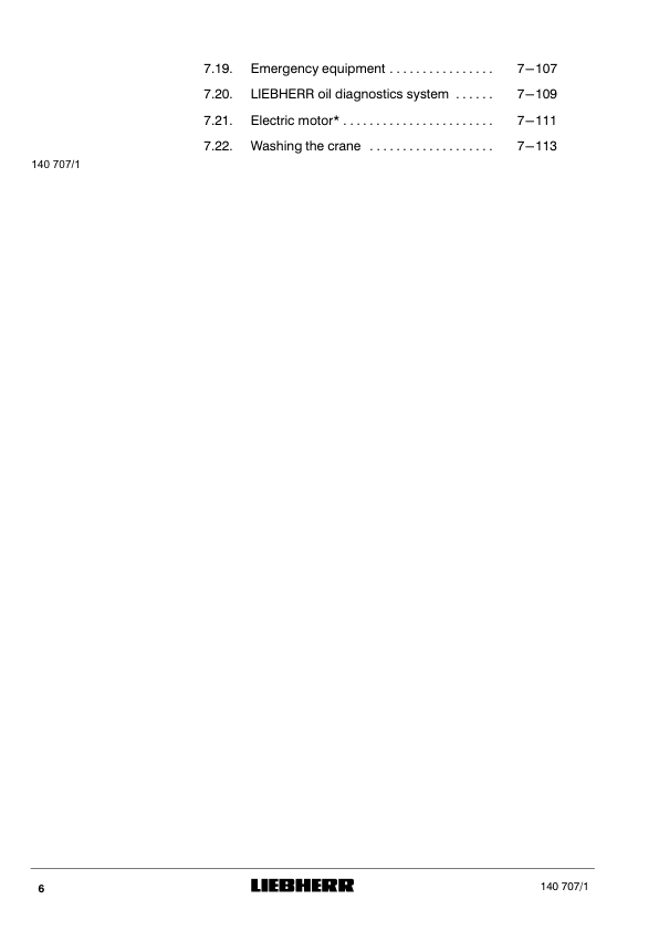 Liebherr LHM 500 Crane Operators Manual SN 140707 - Image 9