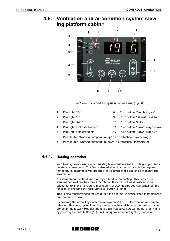Liebherr LHM 500 Crane Operators Manual SN 140707 - Image 13