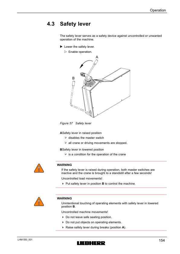 Liebherr LHM 550 Crane Operators Manual SN 141044 - Image 15