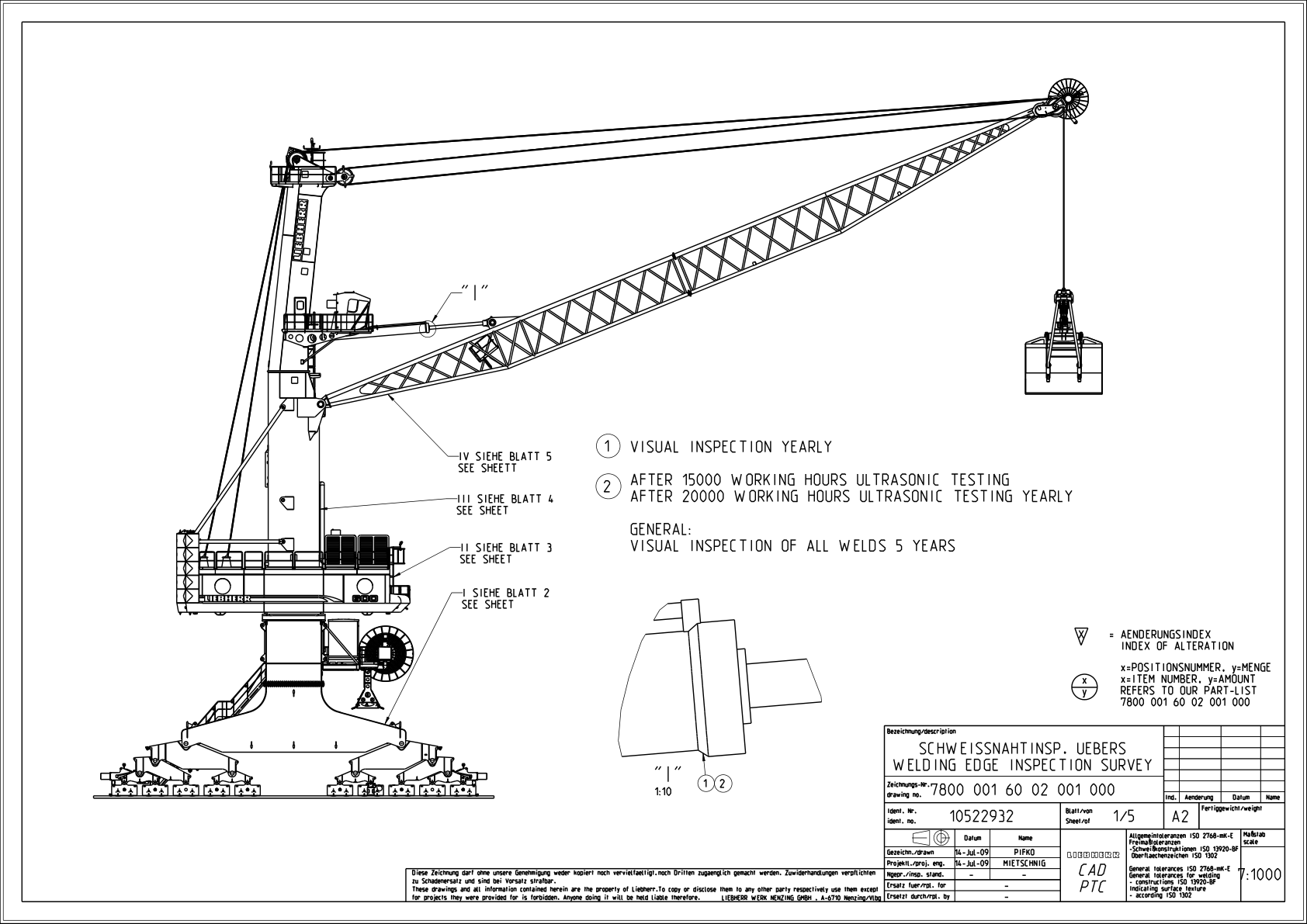 Liebherr LPS 600 Crane Service Training Manual SN 141037 - Image 7