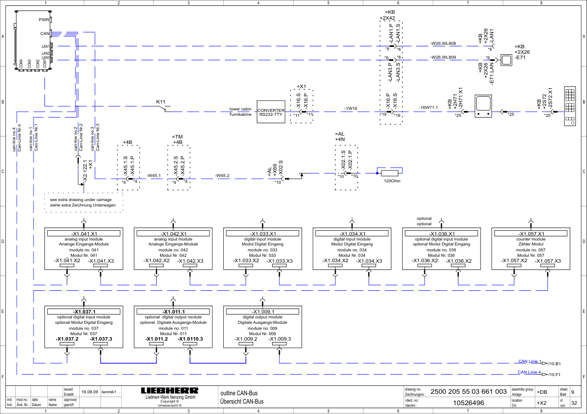 Liebherr LPS 600 Crane Service Training Manual SN 141037 - Image 11