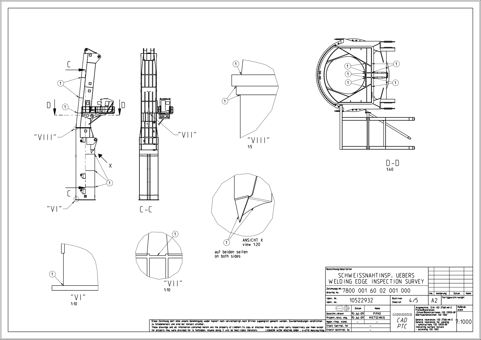 Liebherr LPS 600 Crane Service Training Manual SN 141037 - Image 3