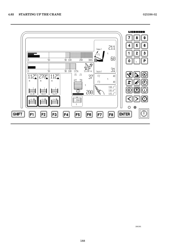 Liebherr LR 1350-1 Crawler Crane Operators Manual - Image 11