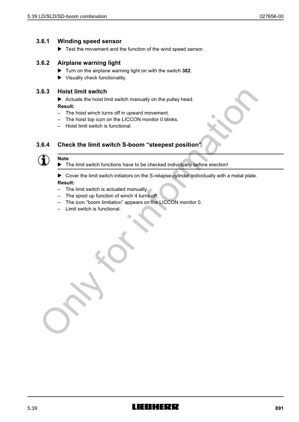 Liebherr LR 1600-2 Crane Operators Manual - Image 12