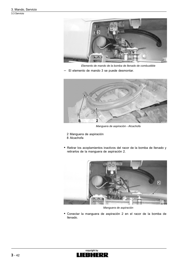 Liebherr LR 634 Litronic Crane Operators Manual ES - Image 8