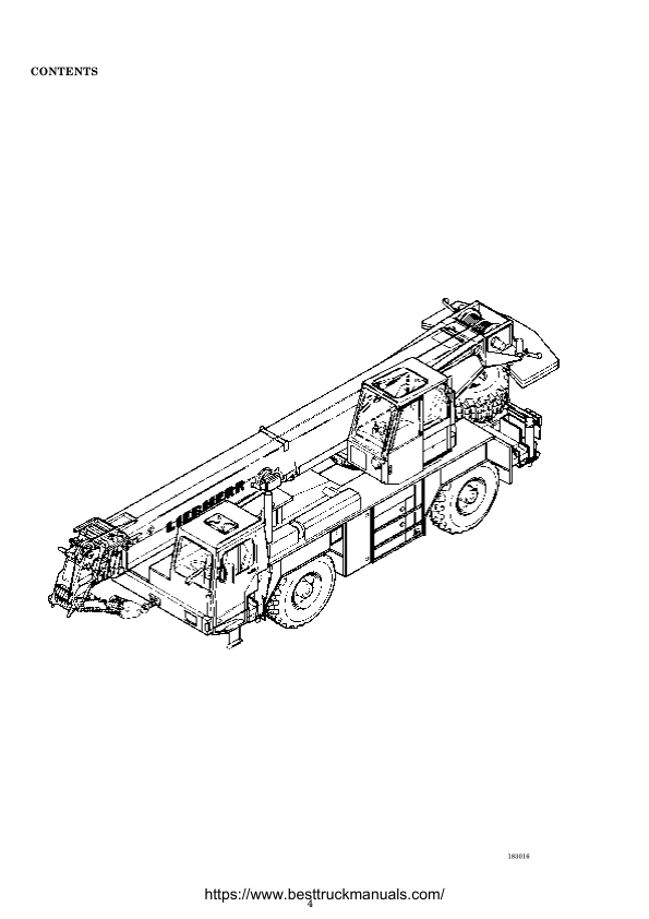 Liebherr LTM 1030-1 080 Series Crane Operators Manual - Image 6