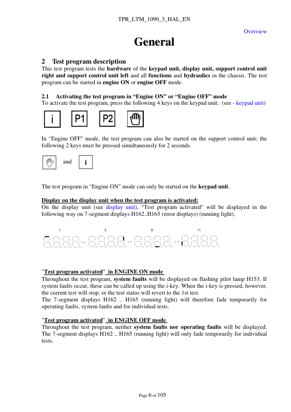Liebherr LTM 1090-3 Crane Test Program Chassis Operators Manual - Image 10