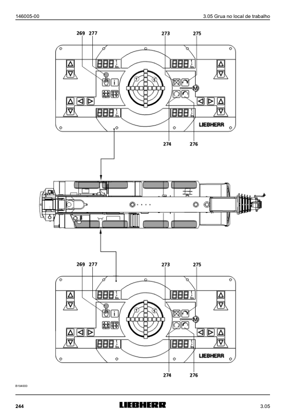 Liebherr LTM 1090-4.1 Crane Operators Manual PT v15006-01-14 - Image 11