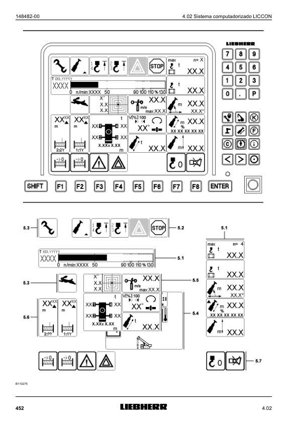 Liebherr LTM 1090-4.1 Crane Operators Manual PT v20700-01-14 - Image 11
