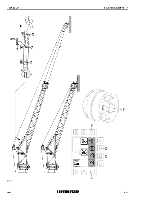 Liebherr LTM 1090-4.1 Crane Operators Manual PT v20700-01-14 - Image 16