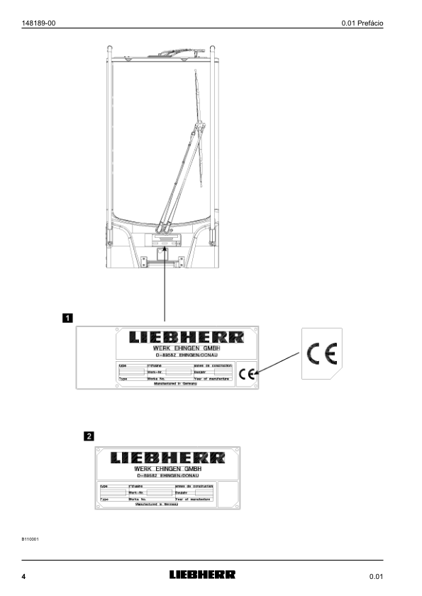 Liebherr LTM 1090-4.1 Crane Operators Manual PT v20700-01-14 - Image 5