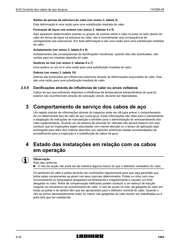 Liebherr LTM 1090-4.1 Crane Operators Manual PT v20700-01-14 - Image 10