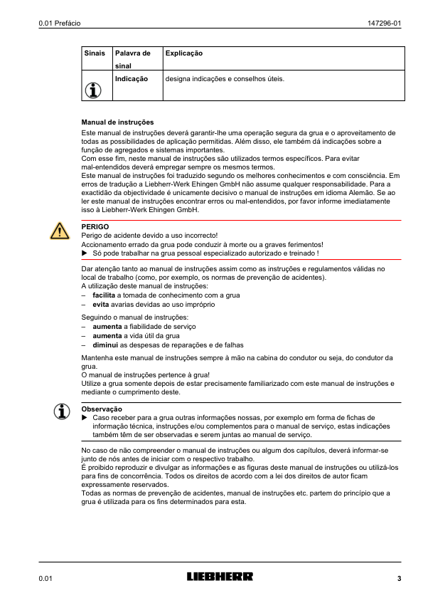 Liebherr LTM 1100-4.2 Crane Operators Manual PT - Image 4