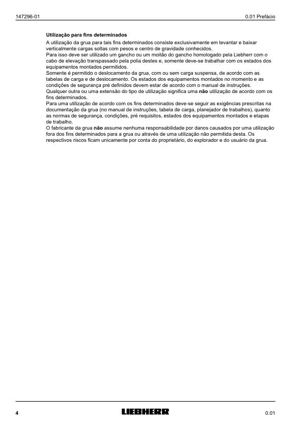 Liebherr LTM 1100-4.2 Crane Operators Manual PT - Image 5